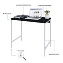 Ver imagem 5 de Escrivaninha Mesa Escritório Estilo Industrial 90cm Active Yescasa