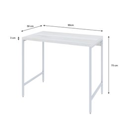 Escrivaninha Estilo Industrial 90cm Active Yescasa - 3