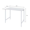 Ver imagem 3 de Escrivaninha Mesa Escritório Estilo Industrial 90cm Active Yescasa