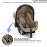 Bebê Conforto Galzerano Grid 0 a 13 Kg Cappuccino - 4