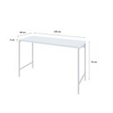 Ver imagem 3 de Escrivaninha Mesa Escritório Estilo Industrial 120cm Active Yescasa