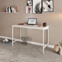 Ver imagem 7 de Escrivaninha Mesa Escritório Estilo Industrial 120cm Active Yescasa