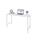 Ver imagem 4 de Escrivaninha Mesa Escritório Estilo Active 120cm Industrial Yescasa Branco