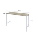 Ver imagem 3 de Escrivaninha Mesa Escritório Estilo Industrial 120cm Active Yescasa