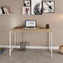Ver imagem 1 de Escrivaninha Mesa Escritório Estilo Active 120cm Industrial Yescasa Marrom