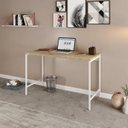 Ver imagem 7 de Escrivaninha Mesa Escritório Estilo Active 120cm Industrial Yescasa Marrom