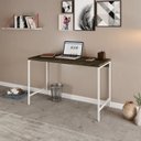 Ver imagem 7 de Escrivaninha Mesa Escritório Estilo Active 120cm Industrial Yescasa Marrom