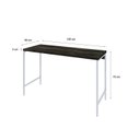 Ver imagem 3 de Escrivaninha Mesa Escritório Estilo Active 120cm Industrial Yescasa Marrom