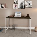 Ver imagem 1 de Escrivaninha Mesa Escritório Estilo Active 120cm Industrial Yescasa Marrom