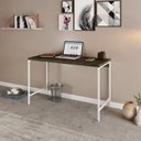 Ver imagem 7 de Escrivaninha Mesa Escritório Estilo Industrial 120cm Active Yescasa