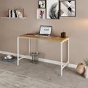 Ver imagem 7 de Escrivaninha Mesa Escritório Estilo Active 120cm Industrial Yescasa Marrom