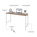 Ver imagem 5 de Escrivaninha Mesa Escritório Estilo Active 120cm Industrial Yescasa