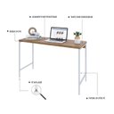 Ver imagem 5 de Escrivaninha Mesa Escritório Estilo Active 120cm Industrial Yescasa Marrom