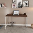 Ver imagem 1 de Escrivaninha Mesa Escritório Estilo Active 120cm Industrial Yescasa Marrom