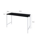 Ver imagem 3 de Escrivaninha Mesa Escritório Estilo Active 120cm Industrial Yescasa Preto