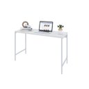 Ver imagem 4 de Escrivaninha Mesa Escritório Estilo Active 120cm Industrial Yescasa Branco