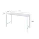 Ver imagem 3 de Escrivaninha Mesa Escritório Estilo Industrial 120cm Active Yescasa