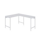 Ver imagem 2 de Escrivaninha Mesa Escritório em L Estilo Active 120cm Industrial Yescasa Branco