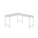 Ver imagem 2 de Escrivaninha Mesa Escritório em L Estilo Active 120cm Industrial Yescasa Branco