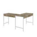 Ver imagem 6 de Escrivaninha Mesa Escritório em L Estilo Active 120cm Industrial Yescasa Marrom