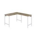 Ver imagem 2 de Escrivaninha Mesa Escritório em L Estilo Active 120cm Industrial Yescasa Marrom