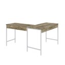 Ver imagem 6 de Escrivaninha Mesa Escritório em L Estilo Industrial 120x140cm Active