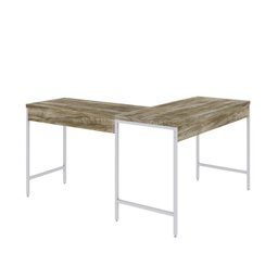Mesa de Escritório em L Estilo Industrial 120x140cm Active - 6