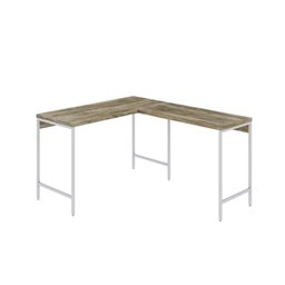 Mesa de Escritório em L Estilo Industrial 120x140cm Active - 2