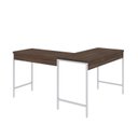 Ver imagem 6 de Escrivaninha Mesa Escritório em L Estilo Active 120cm Industrial Yescasa Marrom