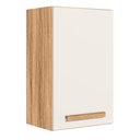 Ver imagem 1 de Armário Aéreo Intenza 40cm 1 Porta Freijó/off White Cristal - Nicioli