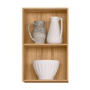 Ver imagem 3 de Armário Aéreo Intenza 40cm 1 Porta Freijó/off White Cristal - Nicioli