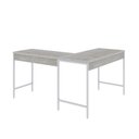 Ver imagem 6 de Escrivaninha Mesa Escritório em L Estilo Industrial 120x140cm Active