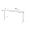 Ver imagem 3 de Escrivaninha Mesa Escritório Estilo Industrial 135cm Active Yescasa