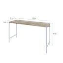 Ver imagem 3 de Escrivaninha Mesa Escritório Estilo Active 135cm Industrial Yescasa Marrom