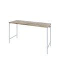 Ver imagem 2 de Escrivaninha Mesa Escritório Estilo Active 135cm Industrial Yescasa Marrom