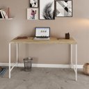 Ver imagem 1 de Escrivaninha Mesa Escritório Estilo Industrial 135cm Active Yescasa