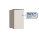 Ver imagem 5 de Modulo Aéreo 1 Porta 73cm x 39,5cm Elegance Cinza/Niquel/Blanc
