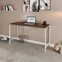 Ver imagem 7 de Escrivaninha Mesa Escritório Estilo Active 135cm Industrial Yescasa Marrom