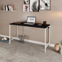 Ver imagem 7 de Escrivaninha Mesa Escritório Estilo Active 135cm Industrial Yescasa Preto
