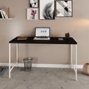 Ver imagem 1 de Escrivaninha Mesa Escritório Estilo Active 135cm Industrial Yescasa Preto