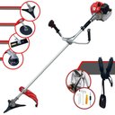 Ver imagem 3 de Roçadeira Multifuncional Cg520p Anmax À Gasolina 52cc 2,2hp 10000rpm C/ 4 Opções de Cortes