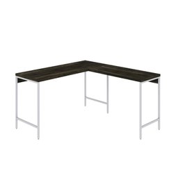 Mesa de Escritório em L Estilo Industrial 135x140cm Active - 2