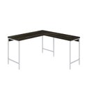 Ver imagem 2 de Escrivaninha Mesa Escritório em L Estilo Active 135cm Industrial Yescasa