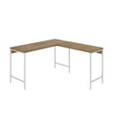 Ver imagem 2 de Escrivaninha Mesa Escritório em L Estilo Active 135cm Industrial Yescasa