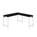 Ver imagem 2 de Escrivaninha Mesa Escritório em L Estilo Active 135cm Industrial Yescasa Preto