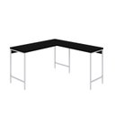 Ver imagem 2 de Escrivaninha Mesa Escritório em L Estilo Active 135cm Industrial Yescasa Preto