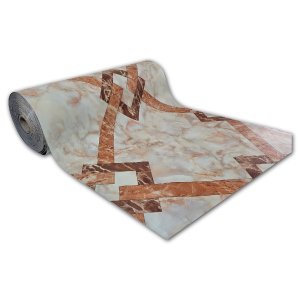 Passadeira em Manta Vinilico Similar Laminado por Metro Marmore