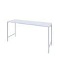 Ver imagem 2 de Mesa de Escritório Active 150cm Yescasa Branco Chess Est.Preta