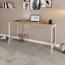 Ver imagem 7 de Escrivaninha Mesa Escritório Industrial 150cm Active Yescasa