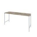 Ver imagem 2 de Escrivaninha Mesa Escritório Active 150cm Industrial Yescasa Marrom